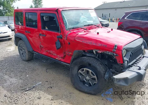 2017 Jeep Wrangler Unlimited Rubicon z USA, uszkodzony, nr VIN 1C4HJWFG6HL702695